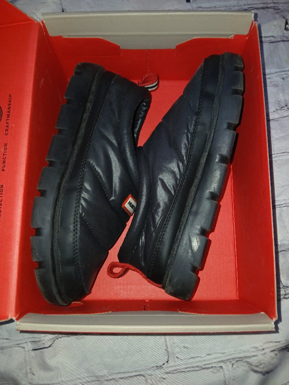 Hunter Cody slip on shoes